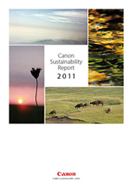 キヤノン Canon Sustainability Report 2011