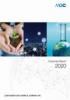 三菱ガス化学　コーポレートレポート2020(英語版)