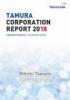 タムラ製作所 TAMURA CORPORATION REPORT 2018