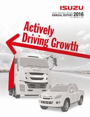 いすゞ自動車 Annual Report 2016(英語版)