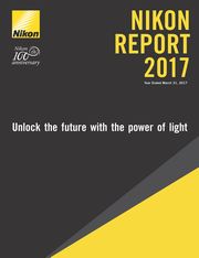 ニコン レポート2017(英語版)