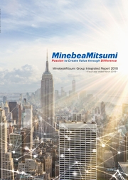 ミネベアミツミグループ 統合報告書2018(英語版)