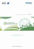 セイコーインスツル 社会・環境報告書2022(英語版)