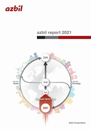 azbilグループ azbil report 2021(英語版)