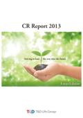 T&D保険グループCSRレポート2013(英語版)